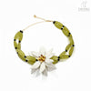 Floral Statement Beaded Necklace for Women