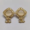 Gold Plated Pearl Finish Designer Stud Earrings for Women | Elegant Party & Festive Wear Fashion Jewellery